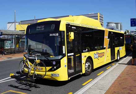 NZBus BYD K9 Enviro200MMCEV Bayhopper